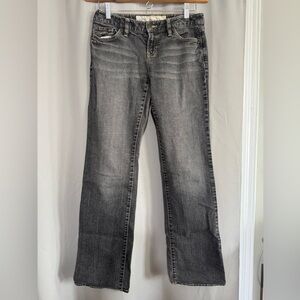 LOFT Women's Gray Slim Bootcut Jeans Size 4
